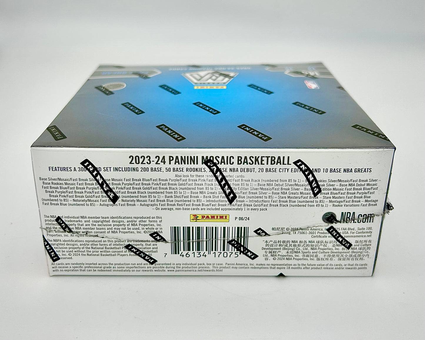 2023-24 Panini Mosaic Basketball Fast Break Box
