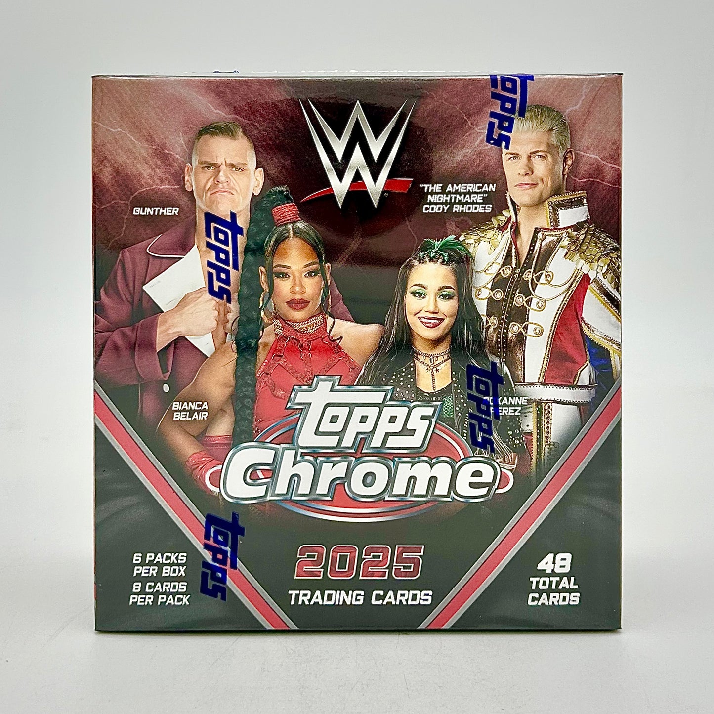 2025 Topps Chrome WWE Mega Box