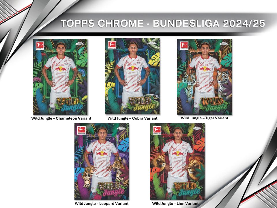 2024-25 Topps Chrome Bundesliga Soccer Value Box