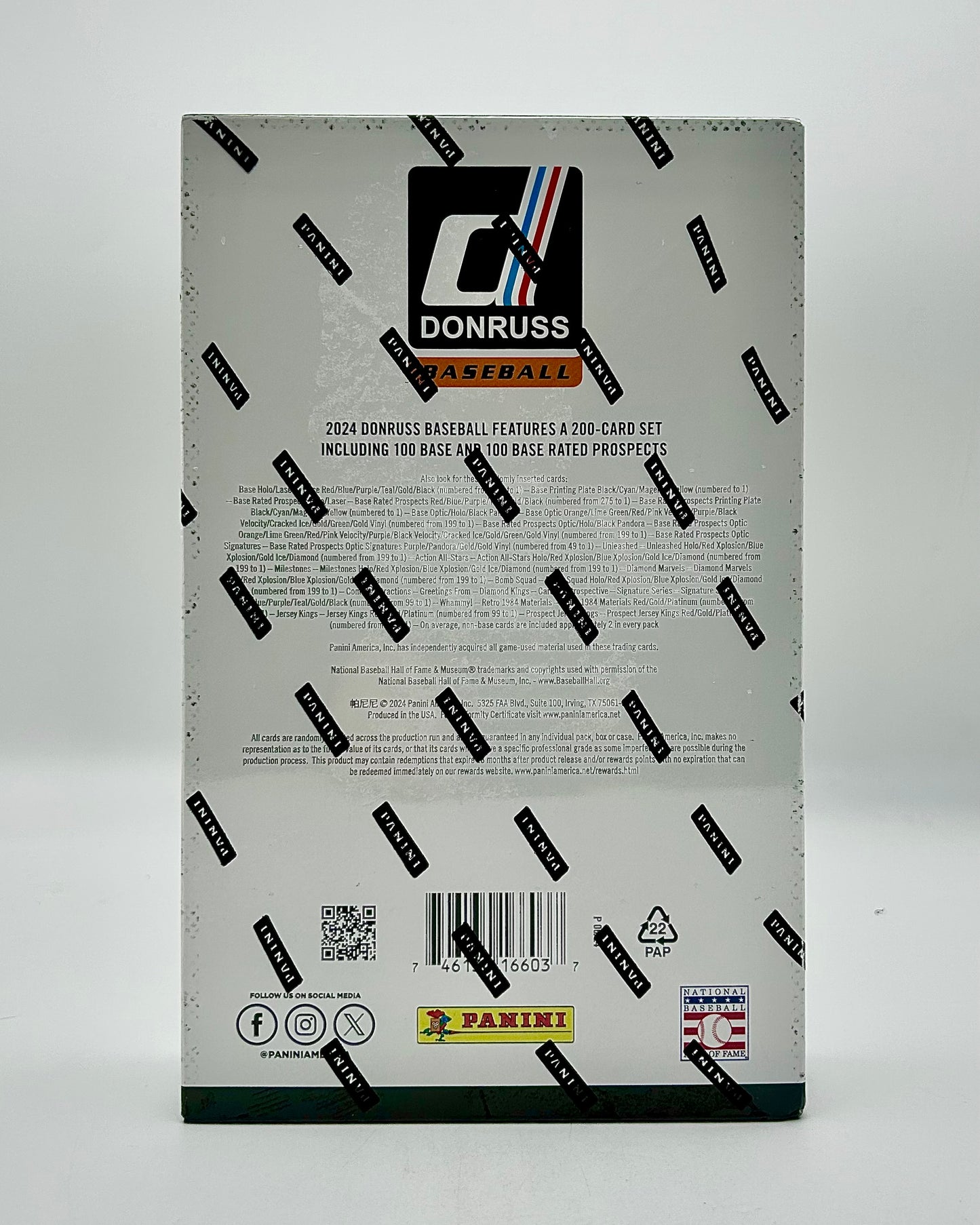 2024 Panini Donruss Baseball Hobby Box