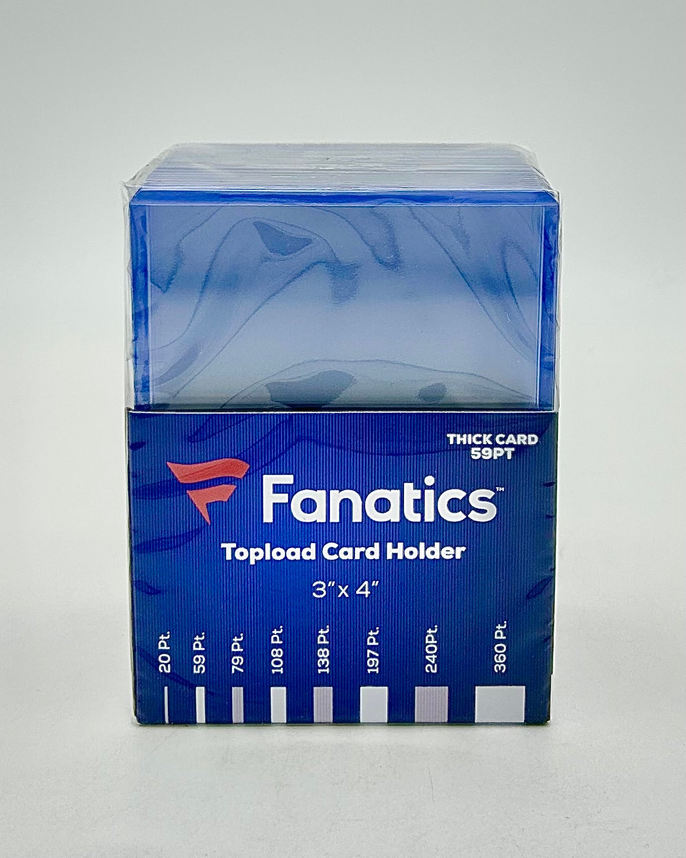 Fanatics 59pt Top Loaders (25 Count)