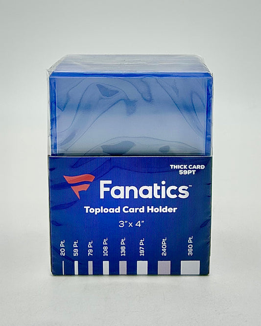 Fanatics 59pt Top Loaders (25 Count)