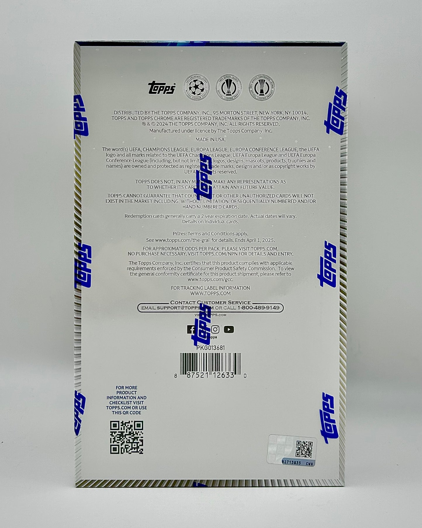 2023-24 Topps Chrome UEFA Club Competitions Hobby Box