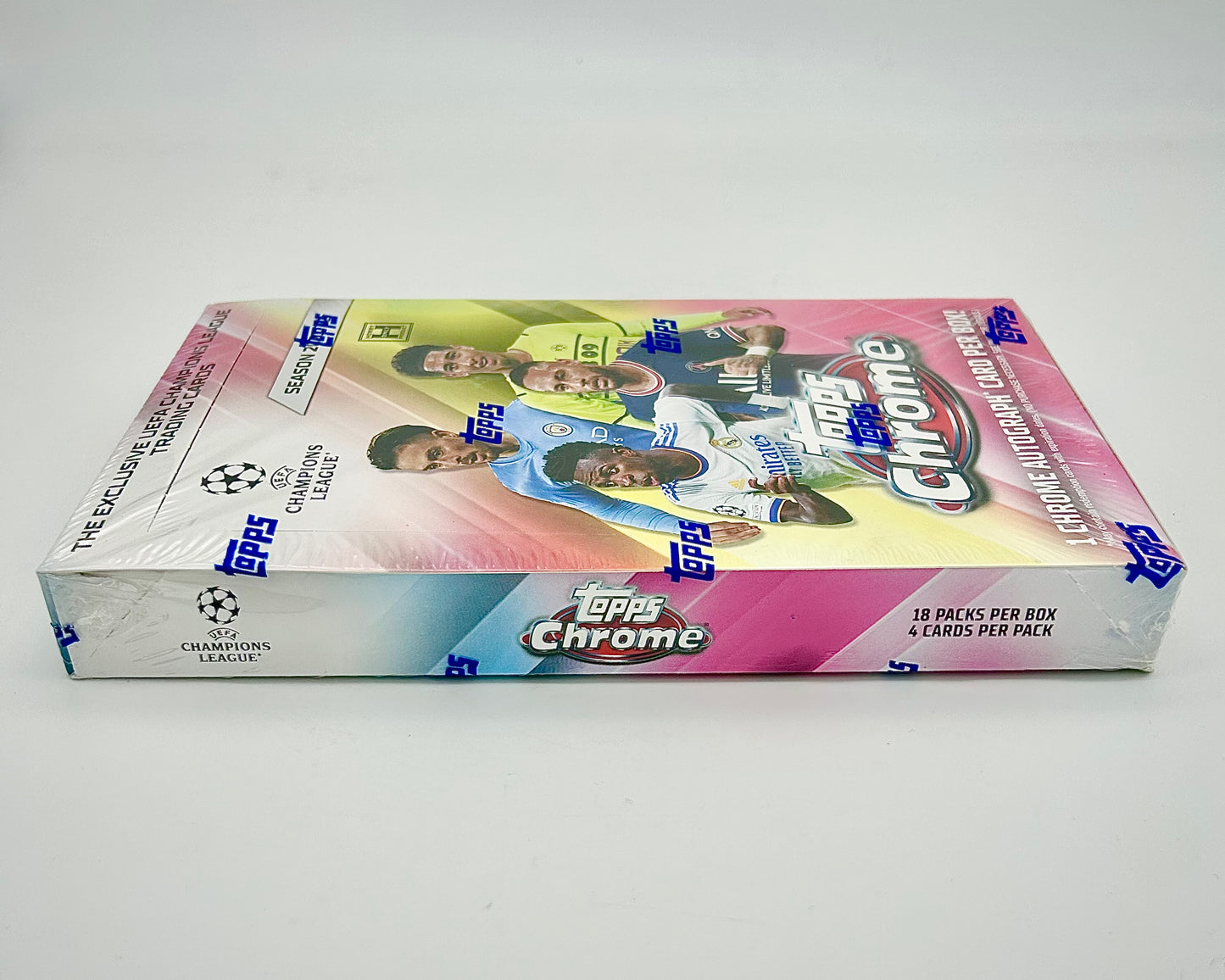 2021-22 Topps Chrome UEFA Champions League Soccer Hobby Box