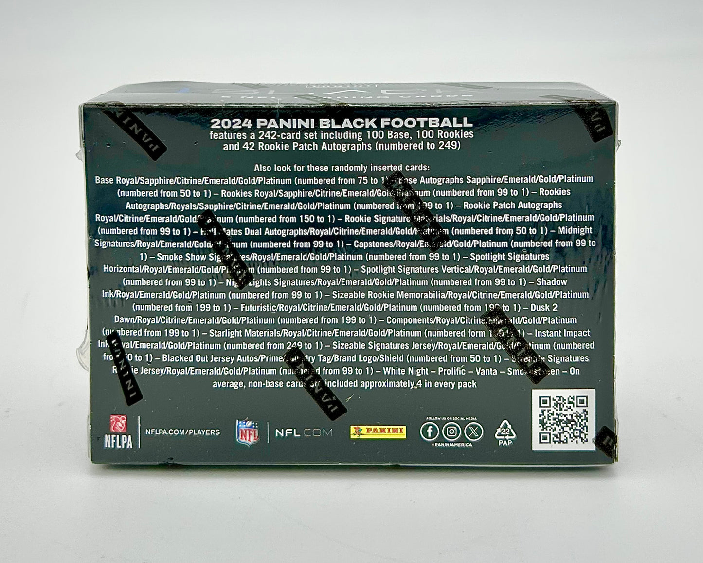 2024 Panini Black Football Hobby Box