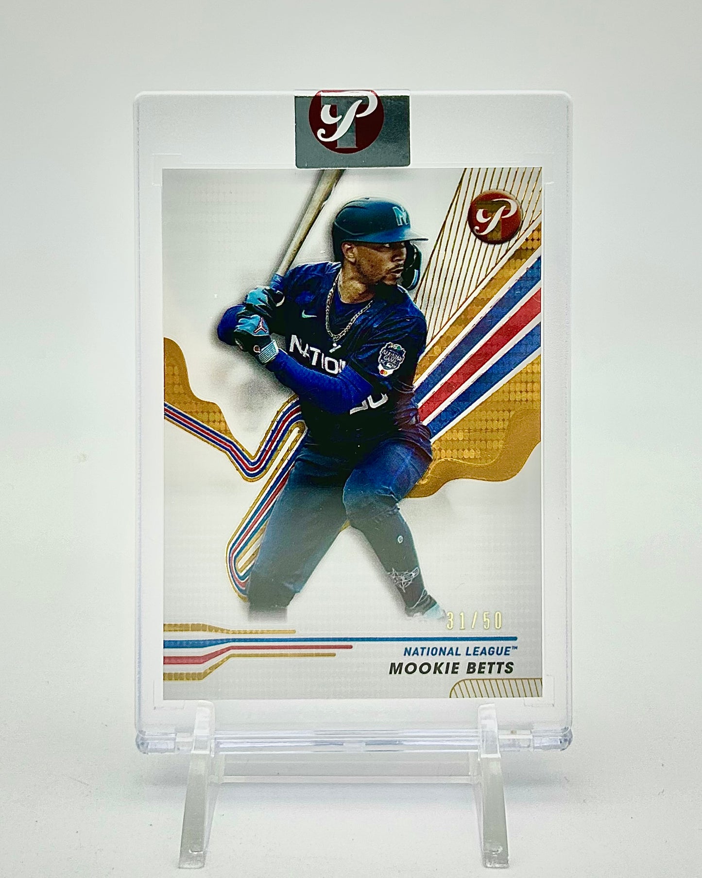 2024 Topps Pristine Gold Pristine Refractor /50: #258 Mookie Betts