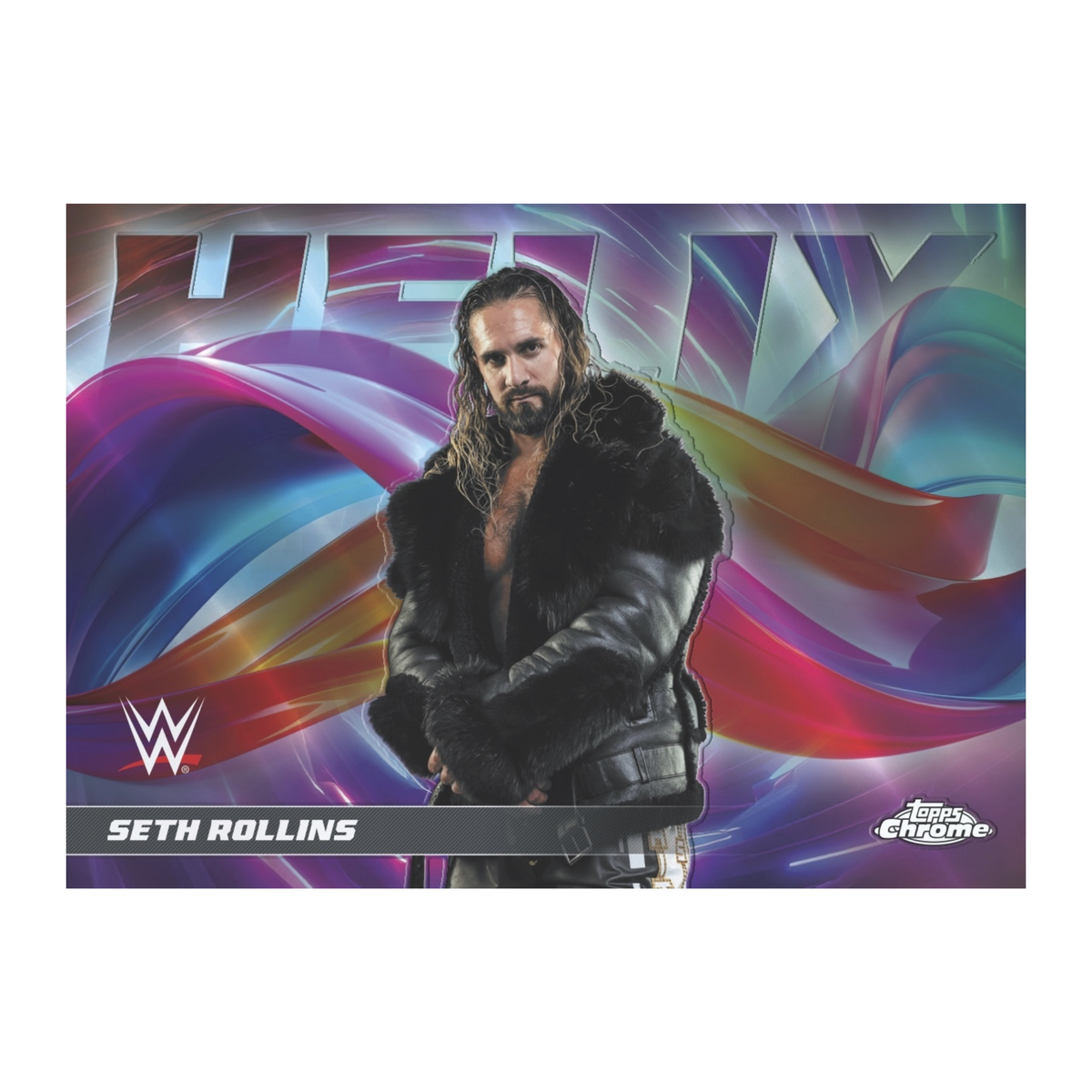 2026 Topps Chrome WWE Helix Seth Rollins