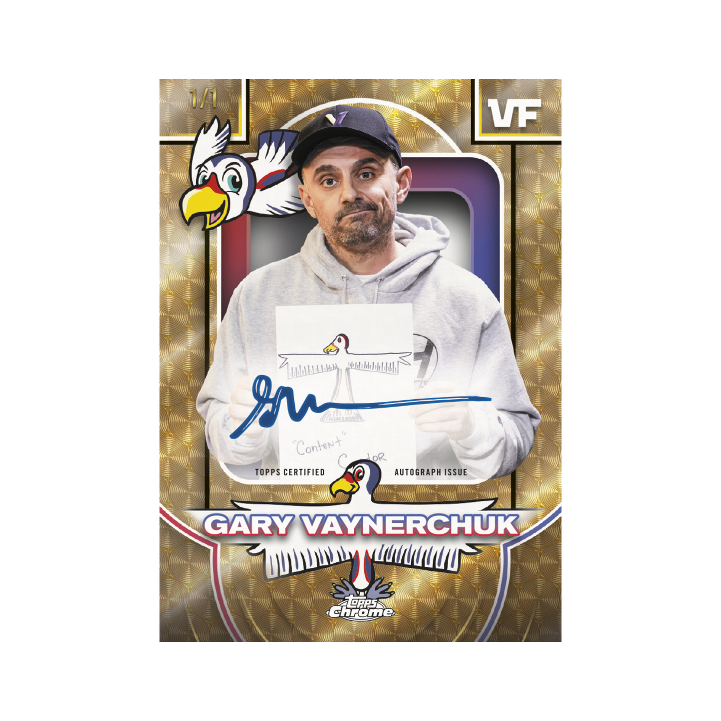 2026 Topps Chrome Veefriends Gary Vaynerchuck Autograph
