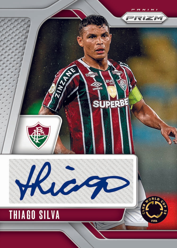 2025 Panini Prizm FIFA Club World Cup Soccer Autograph Card