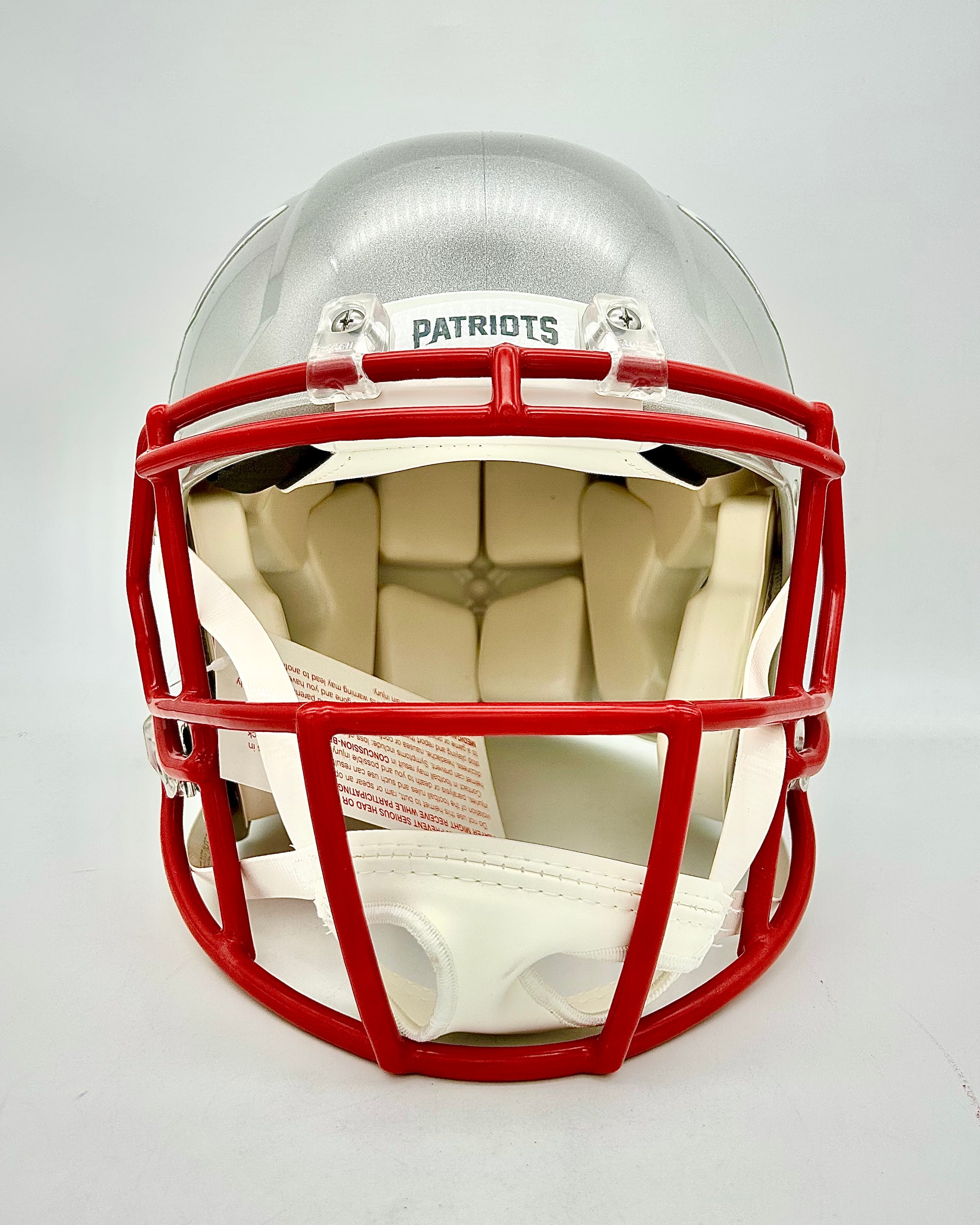 Tom Brady Autographed Authentic Helmet with MVP Inscription