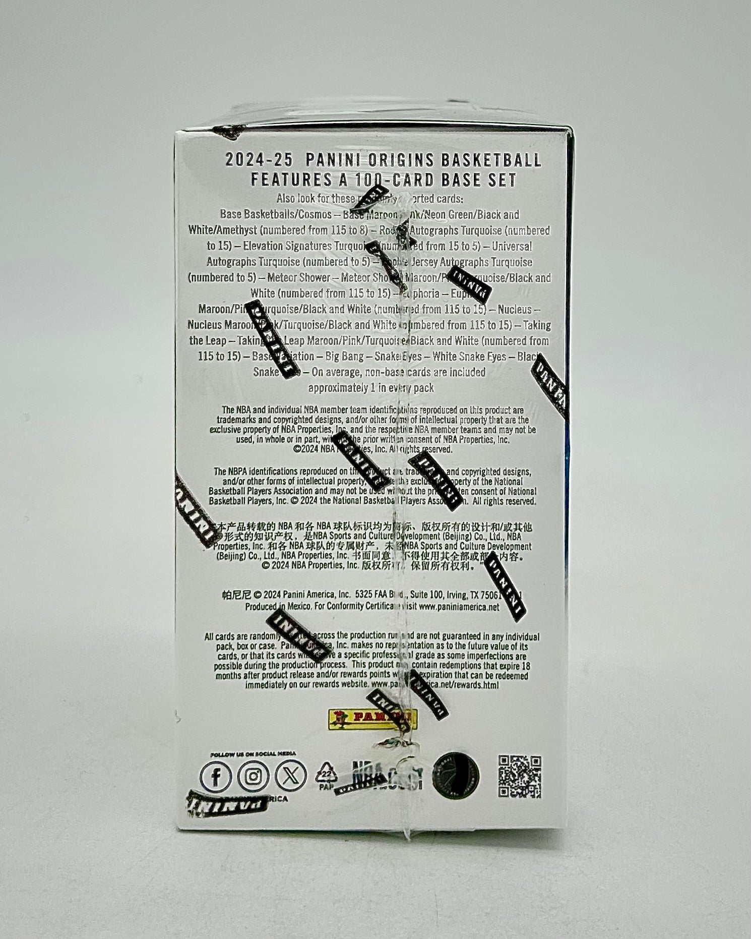 2024-25 Panini Origins Basketball Hobby H2 Box