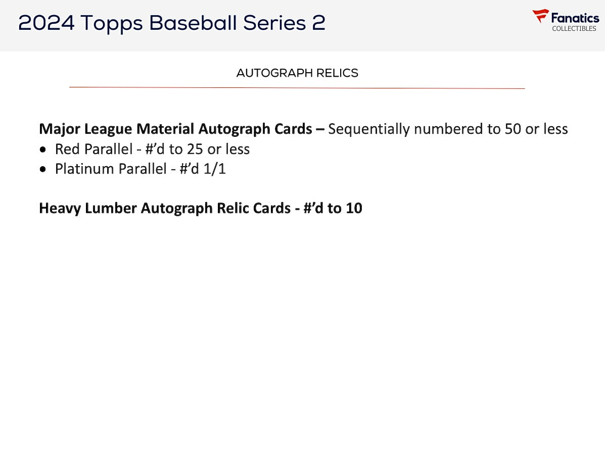 2024 Topps Series 2 Baseball Value Box