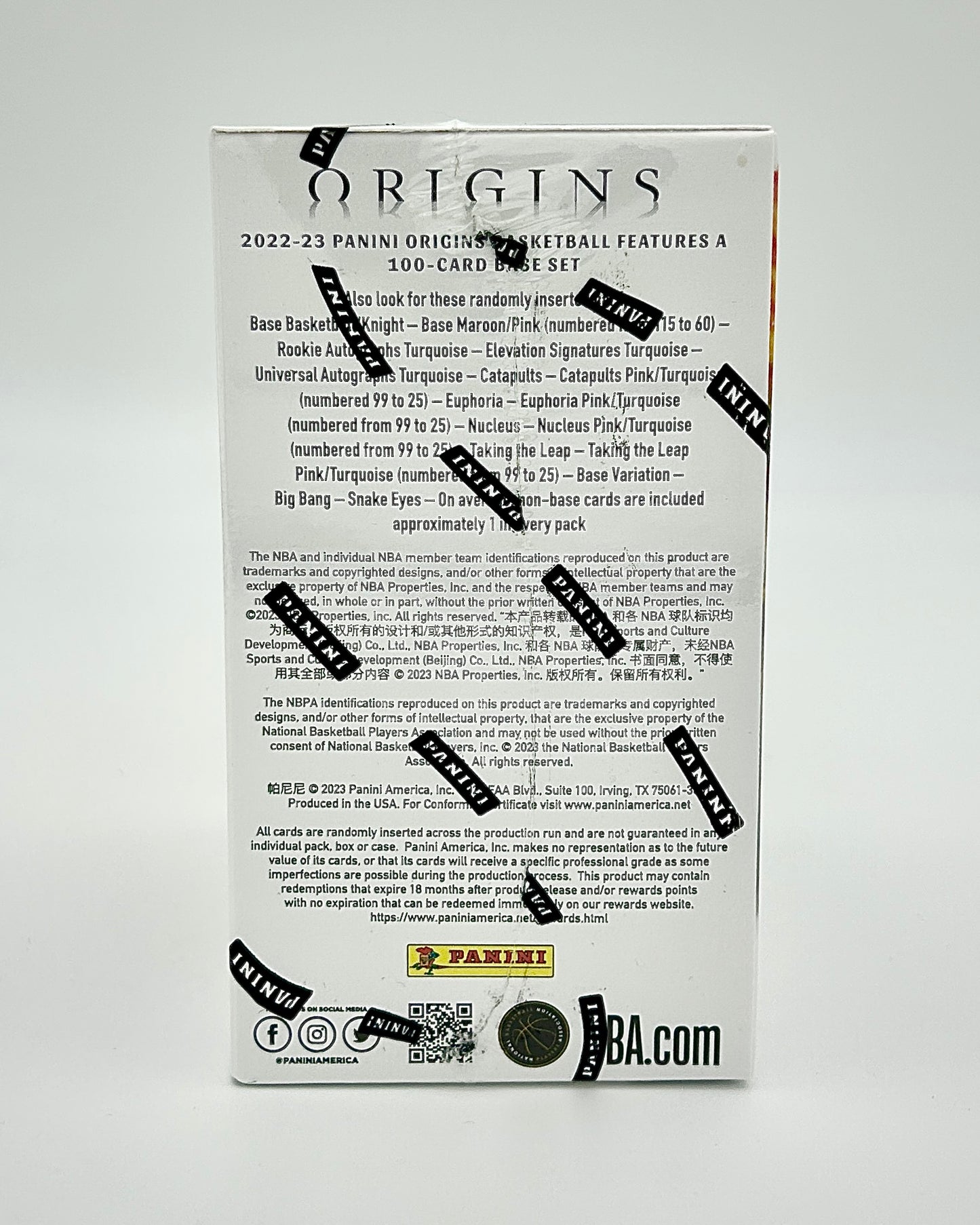 2022-23 Panini Origins Basketball H2 Box