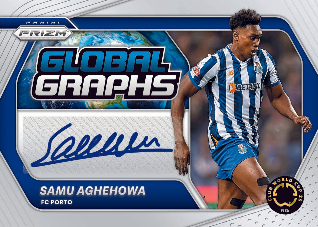 2025 Panini Prizm FIFA Club World Cup Soccer Global-Graphs Card