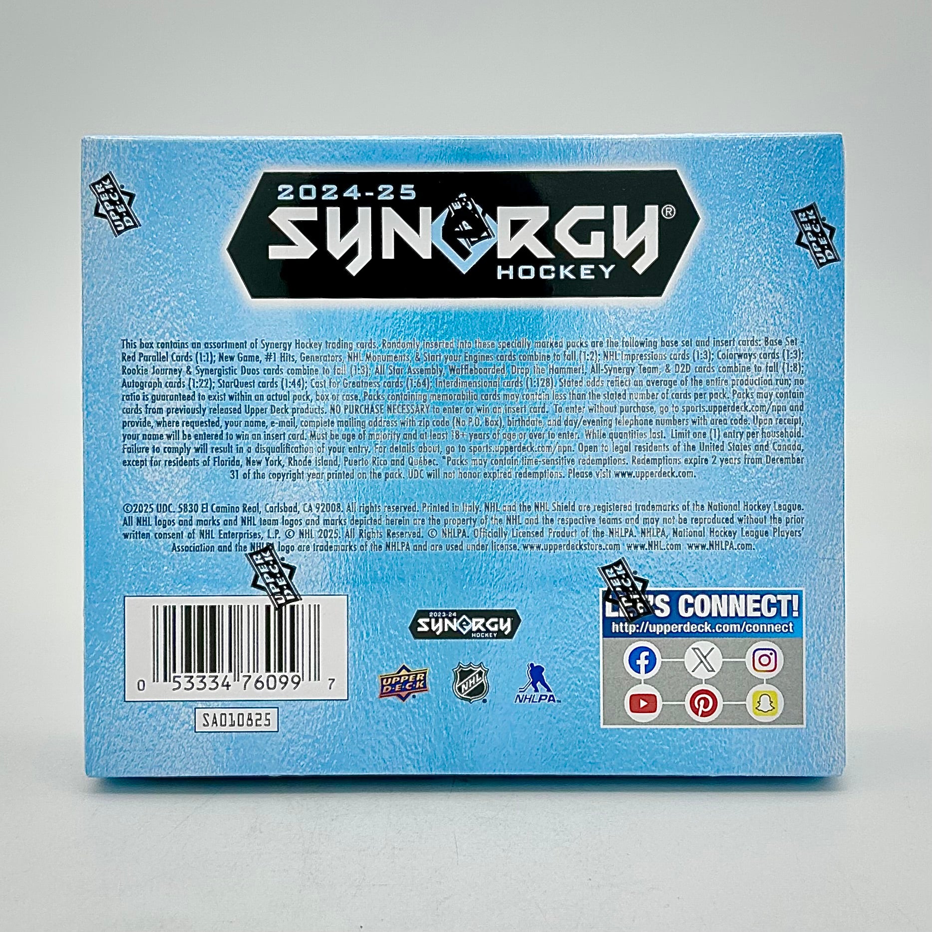 2024-25 Upper Deck Synergy Hockey Hobby Box