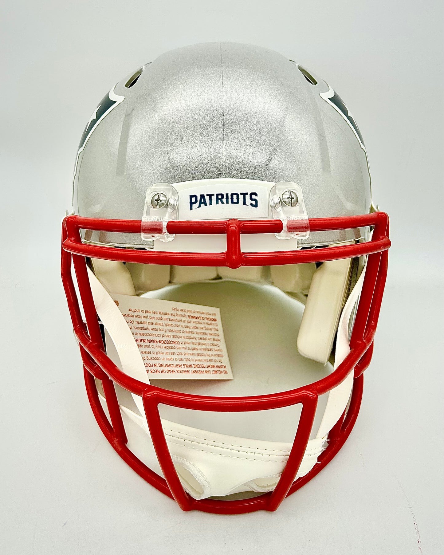 Tom Brady Autographed Authentic Helmet with MVP Inscription