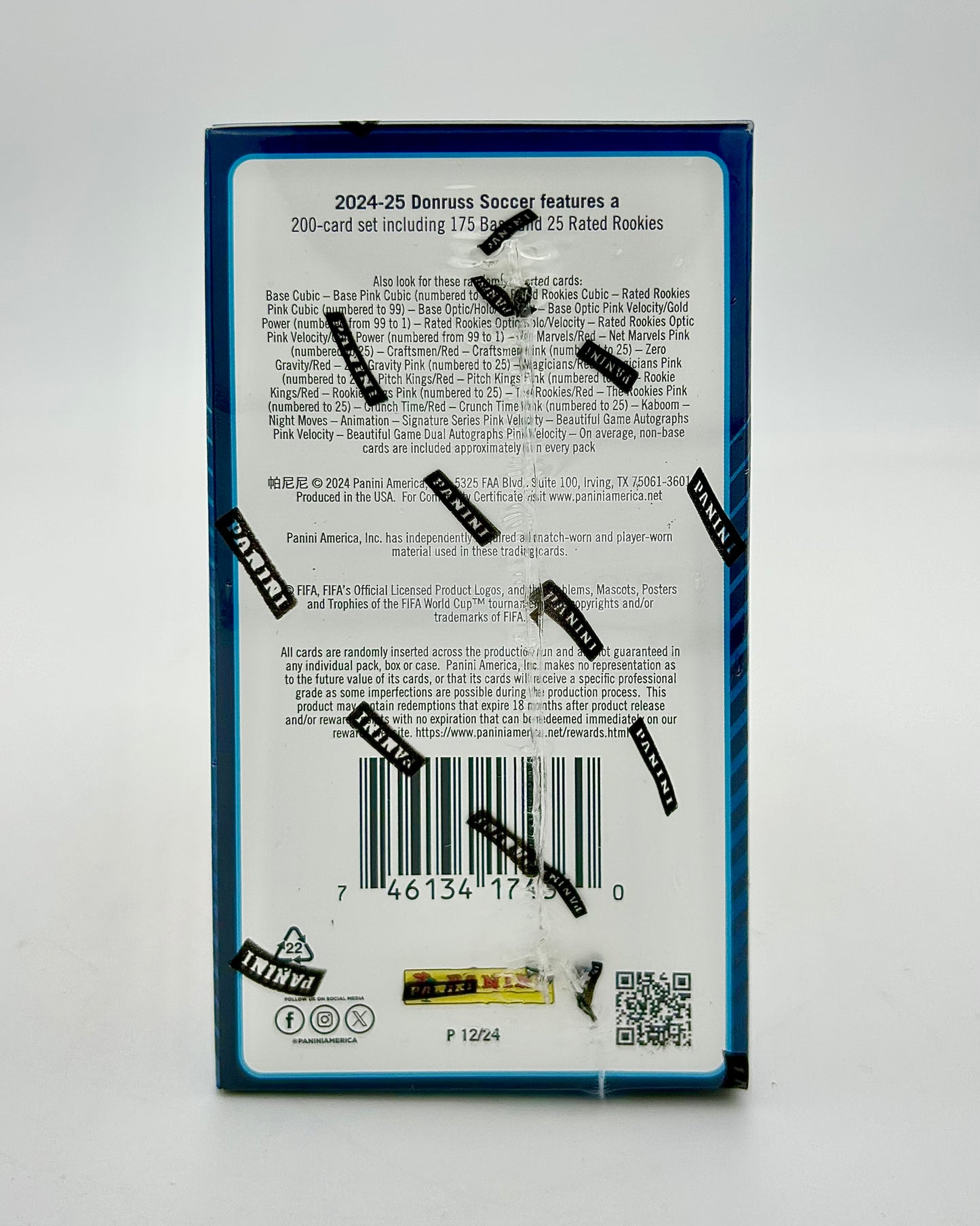 2024-25 Panini Donruss Soccer Hobby Blaster Box
