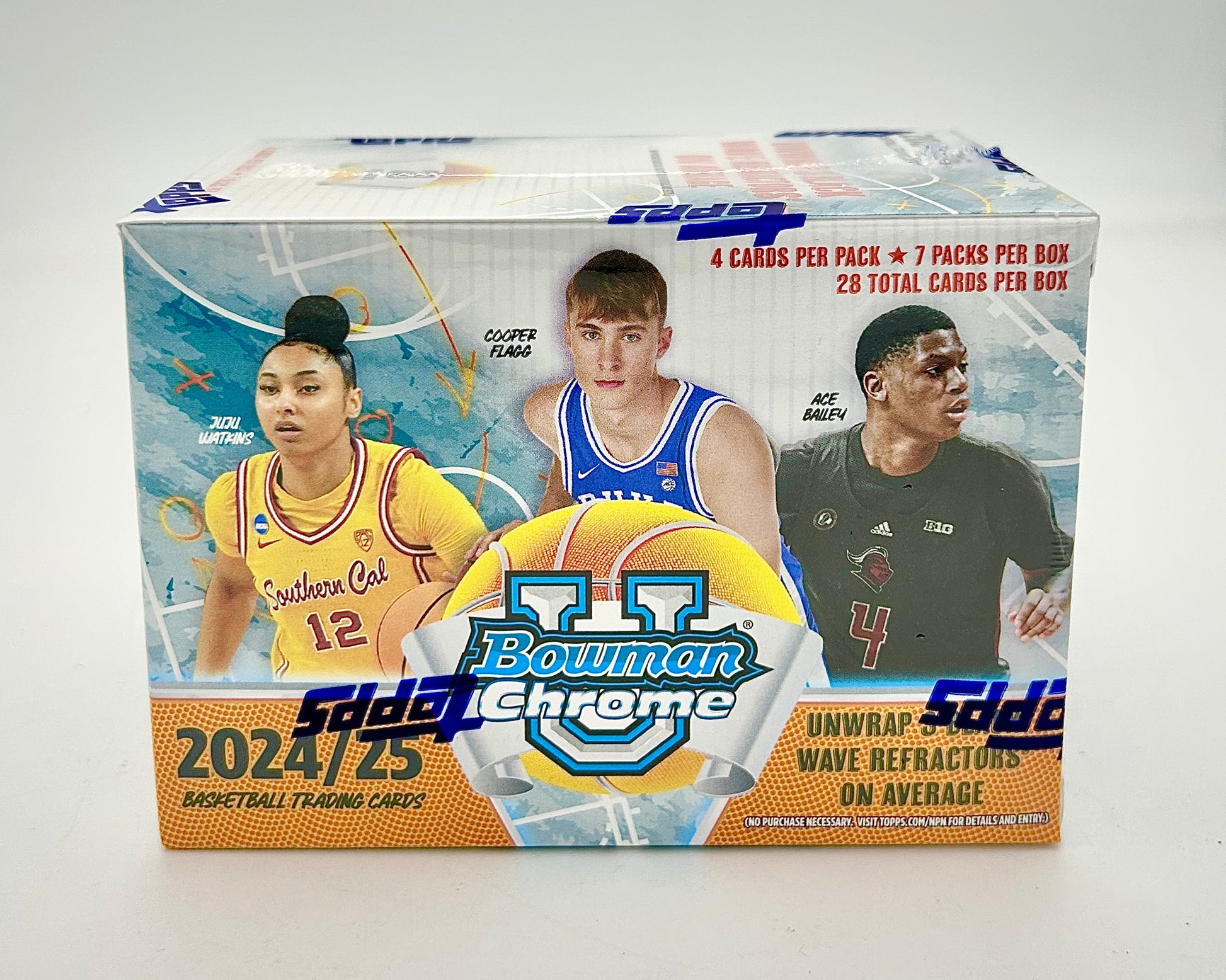 2024-25 Bowman University Chrome Basketball Value Box