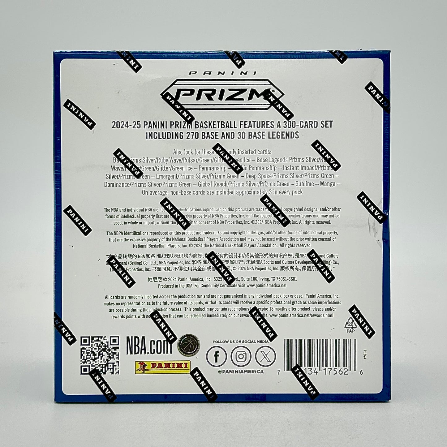 2024-25 Panini Prizm Basketball Hobby Mega Box