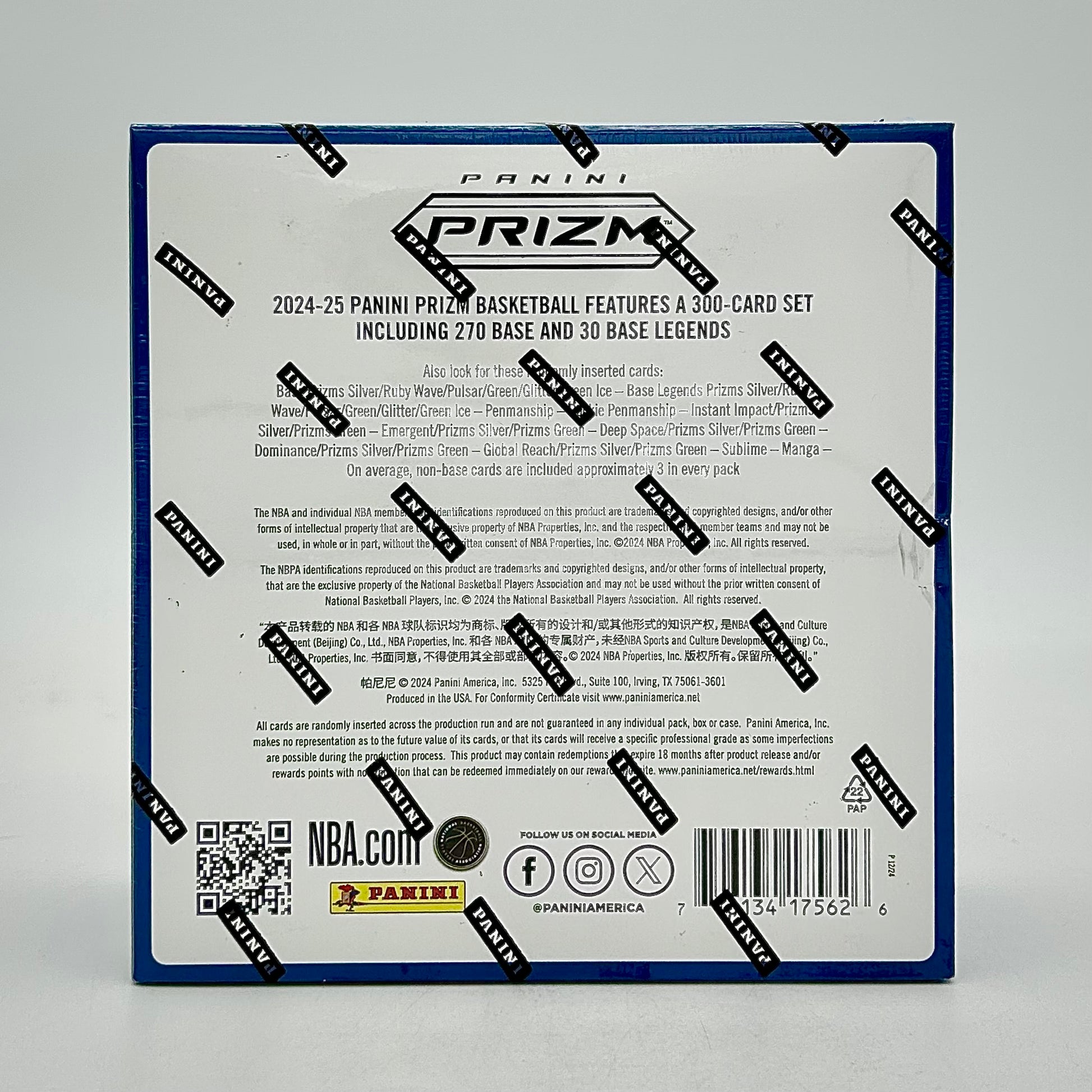 2024-25 Panini Prizm Basketball Hobby Mega Box