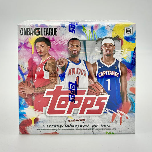 2024-25 Topps G-League Basketball Hobby Box