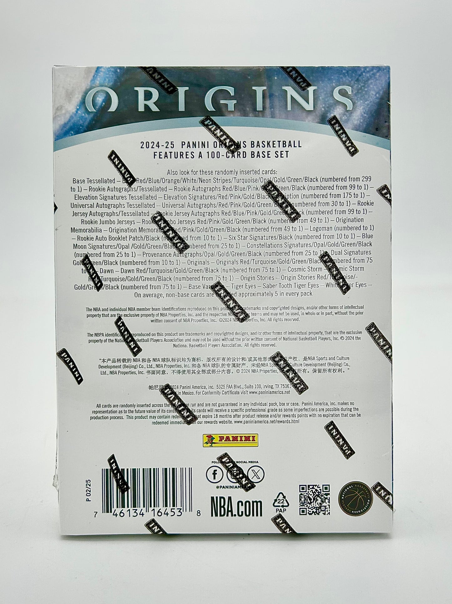 2024-25 Panini Origins Basketball Hobby Box