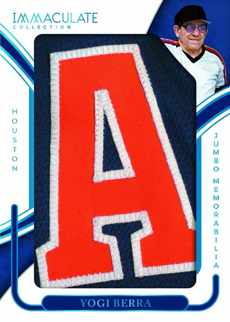 2026 Panini Immaculate Baseball Yogi Berra Immaculate Jumbo Memorabilia Prime Card
