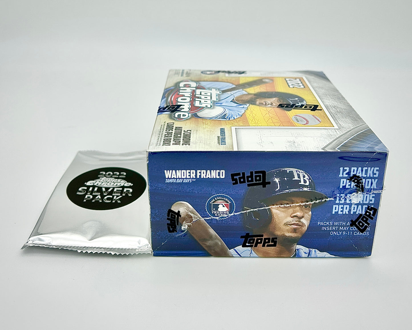 2022 Topps Chrome Baseball Jumbo Hobby Box (with Silver Pack)