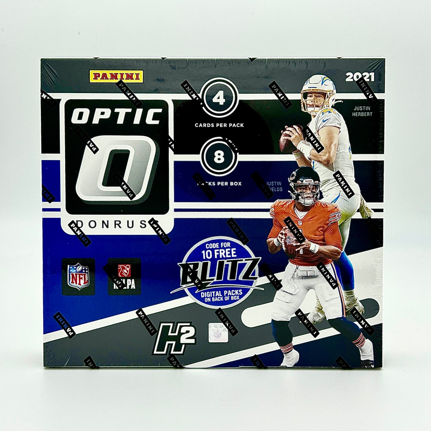 2021 Panini Donruss Optic Football Hybrid H2 Box