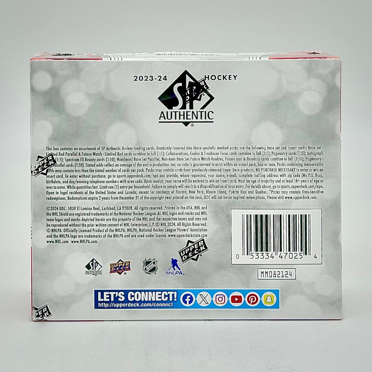 2023-24 Upper Deck SP Authentic Hockey Hobby Box