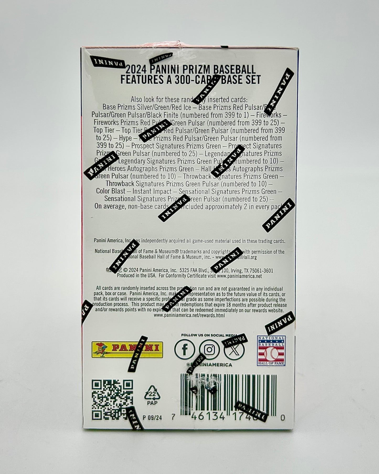 2024 Panini Prizm Baseball Hobby Blaster Box