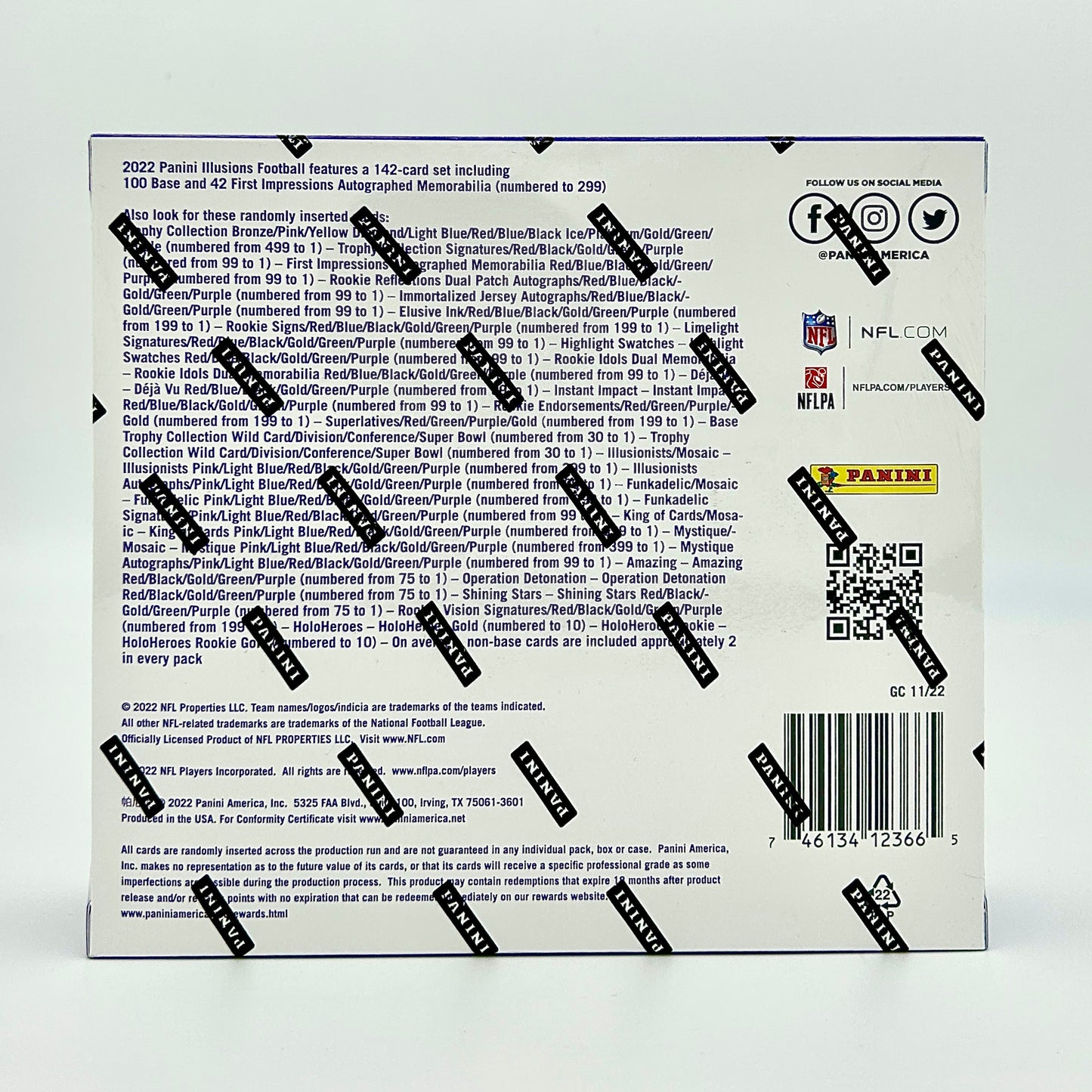 2022 Panini Illusions Football Hobby Box