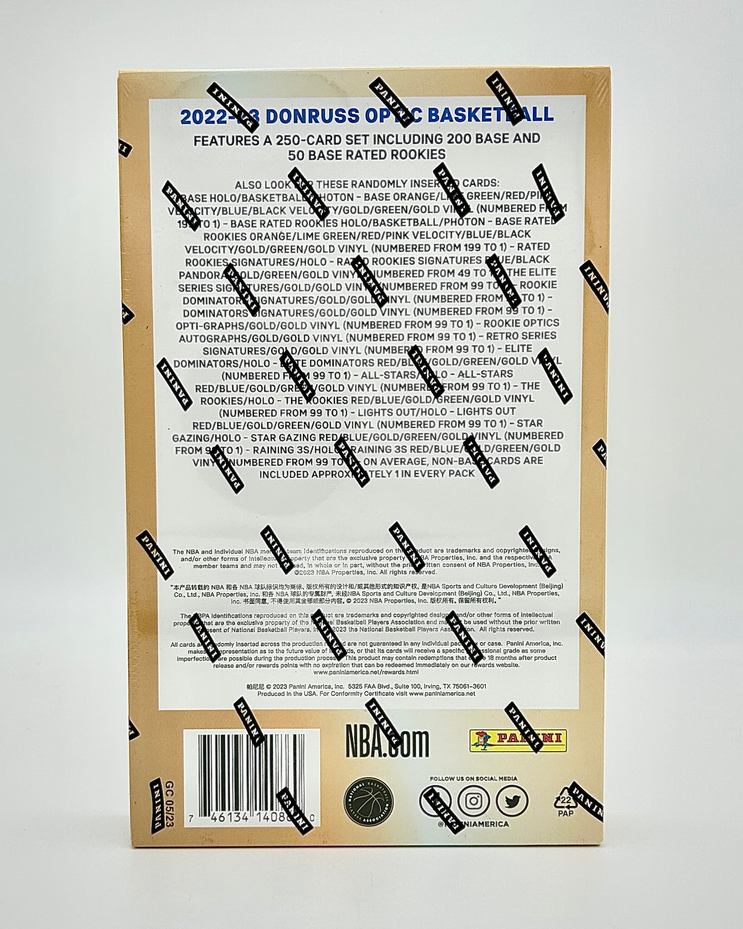 2022-23 Panini Donruss Optic Basketball Hobby Box