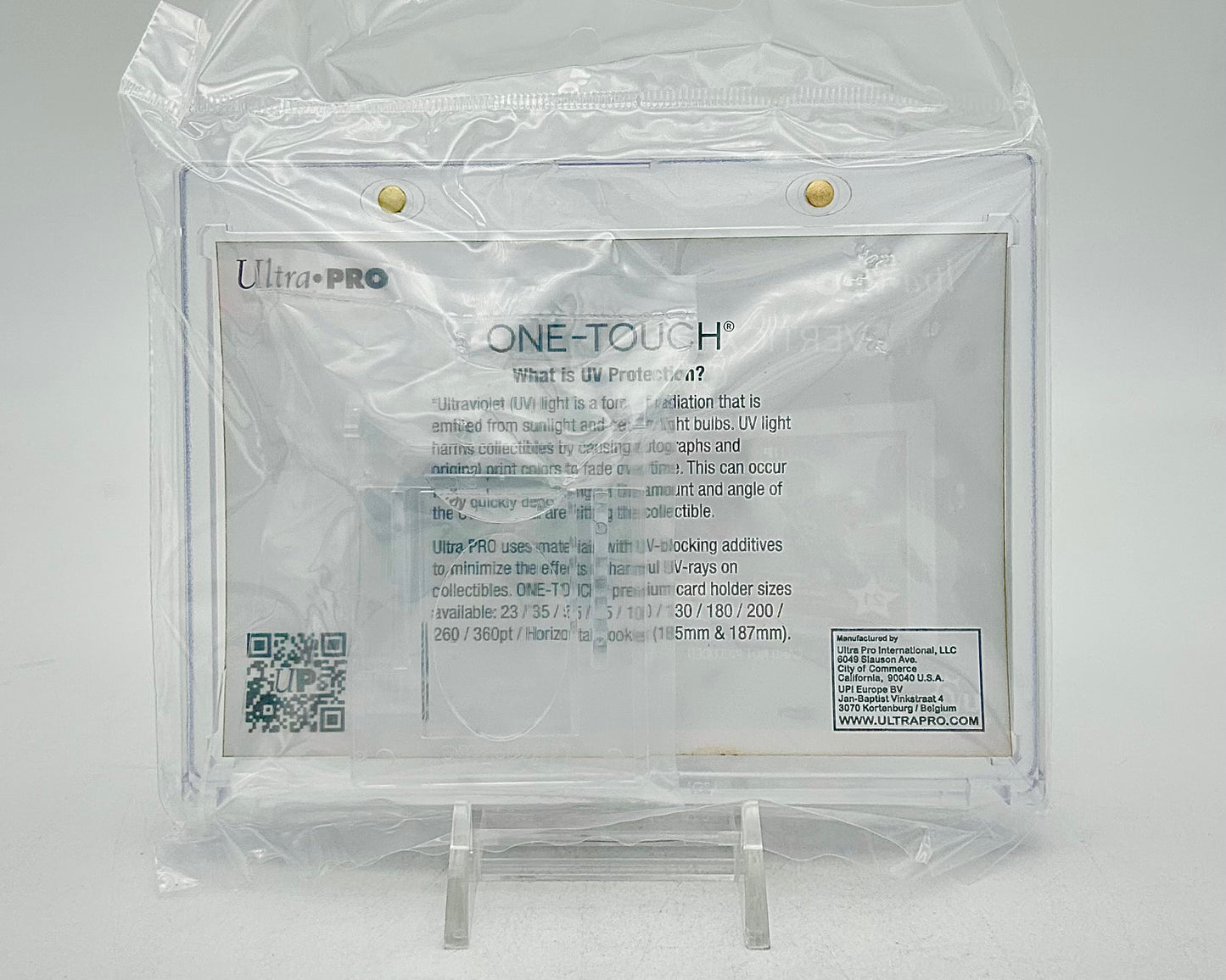 Ultra Pro Vertical Booklet One Touch Card Holder