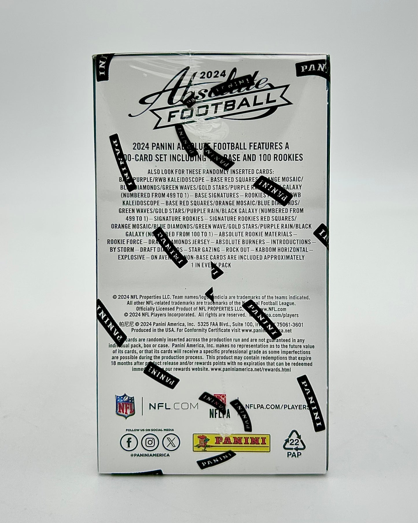 2024 Panini Absolute Football Hobby Blaster Box