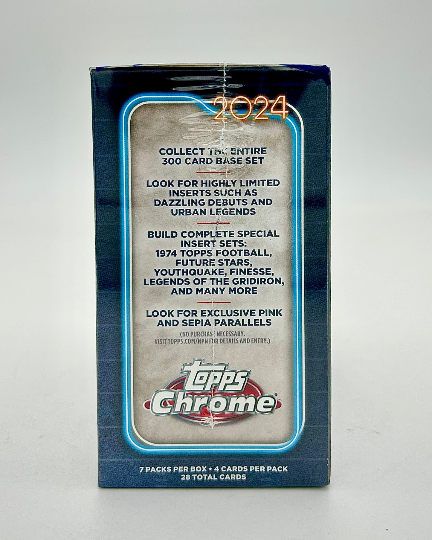 2024 Topps Chrome Football Value Box