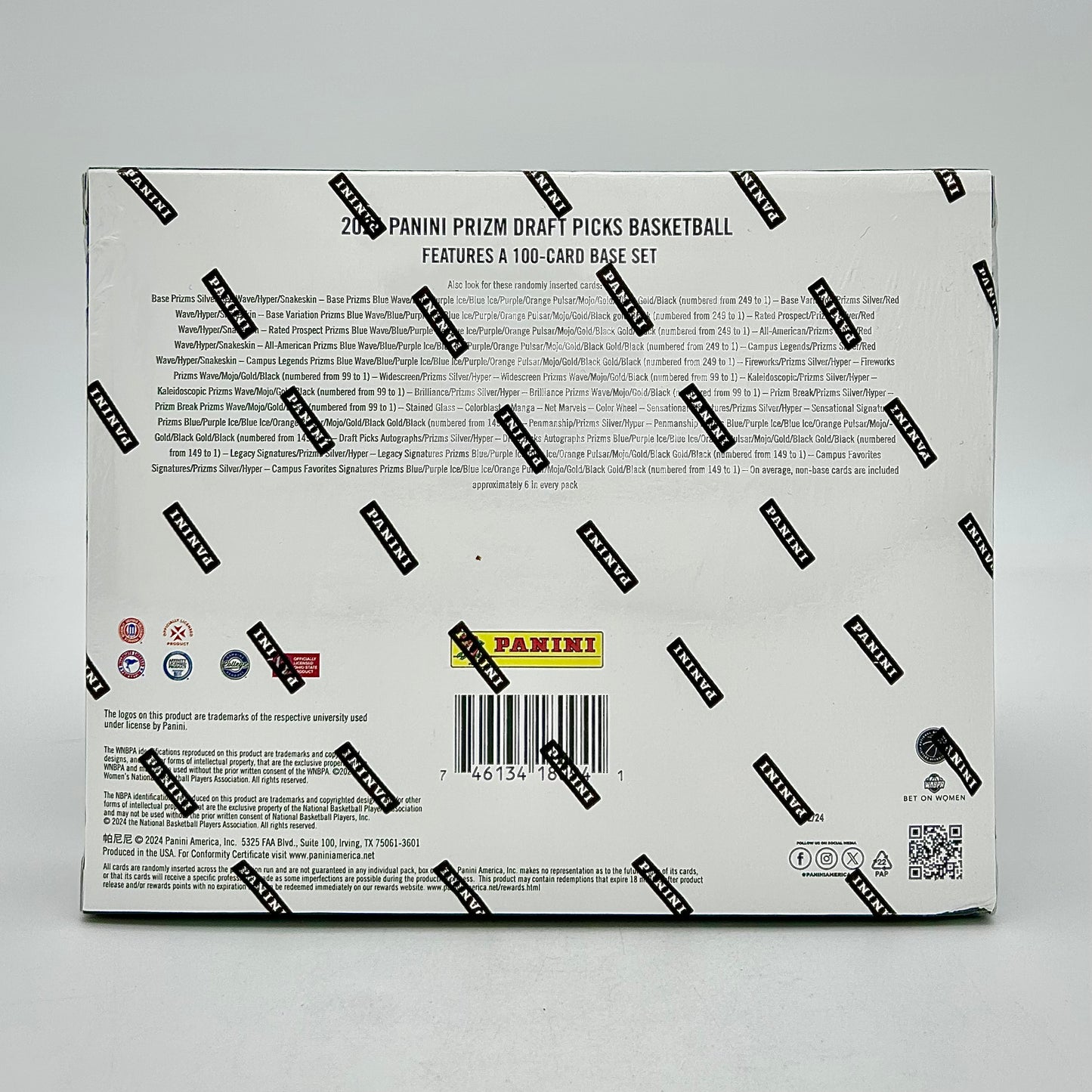 2024 Panini Prizm Draft Picks Collegiate Basketball Hobby Box