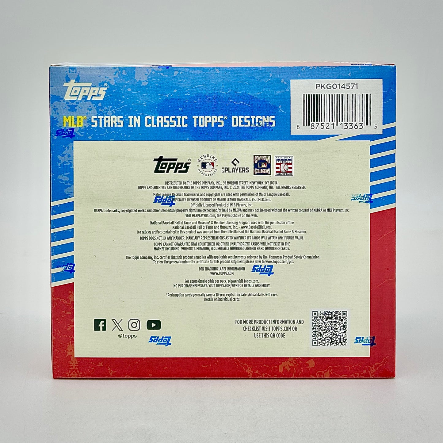 2024 Topps Archives Baseball Collector's Box