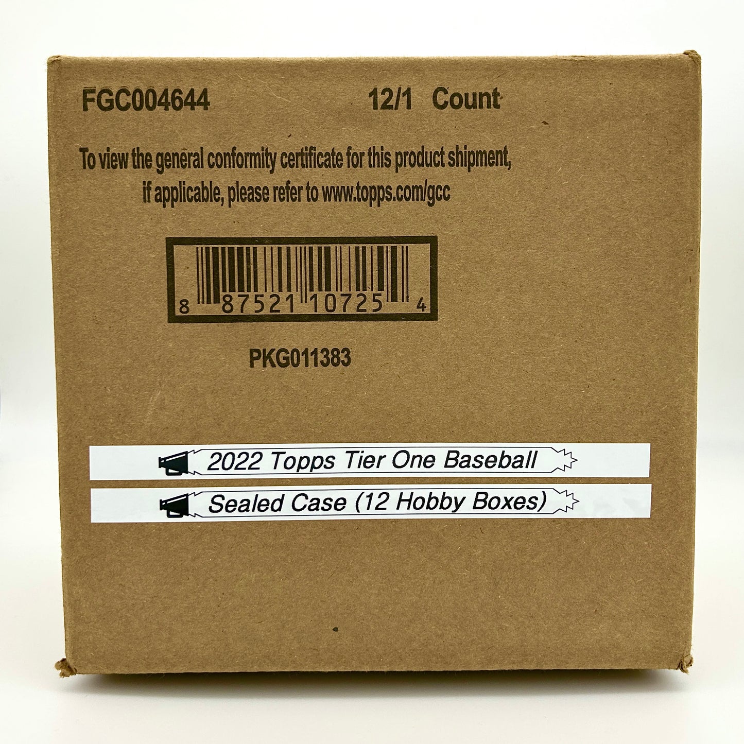 2022 Topps Tier One Baseball Hobby Sealed Case