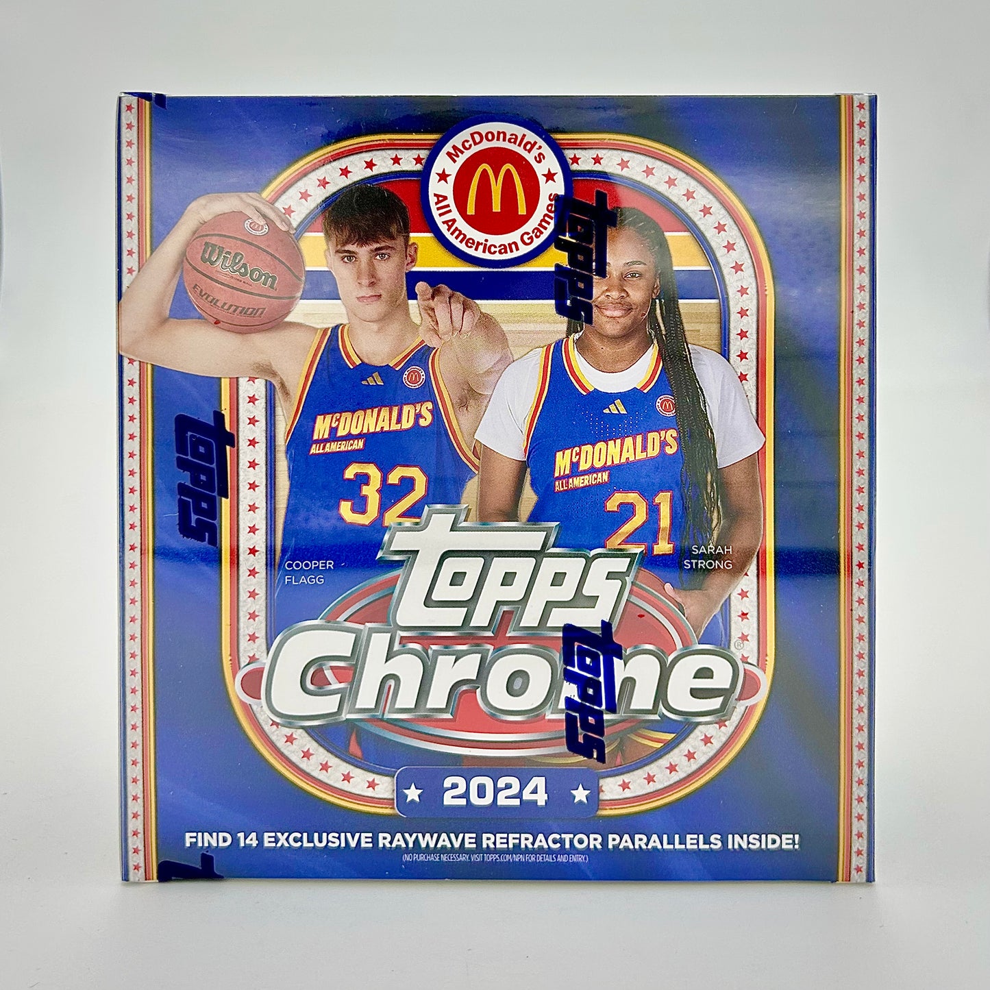 2024 Topps Chrome McDonald's All American Basketball Mega Box