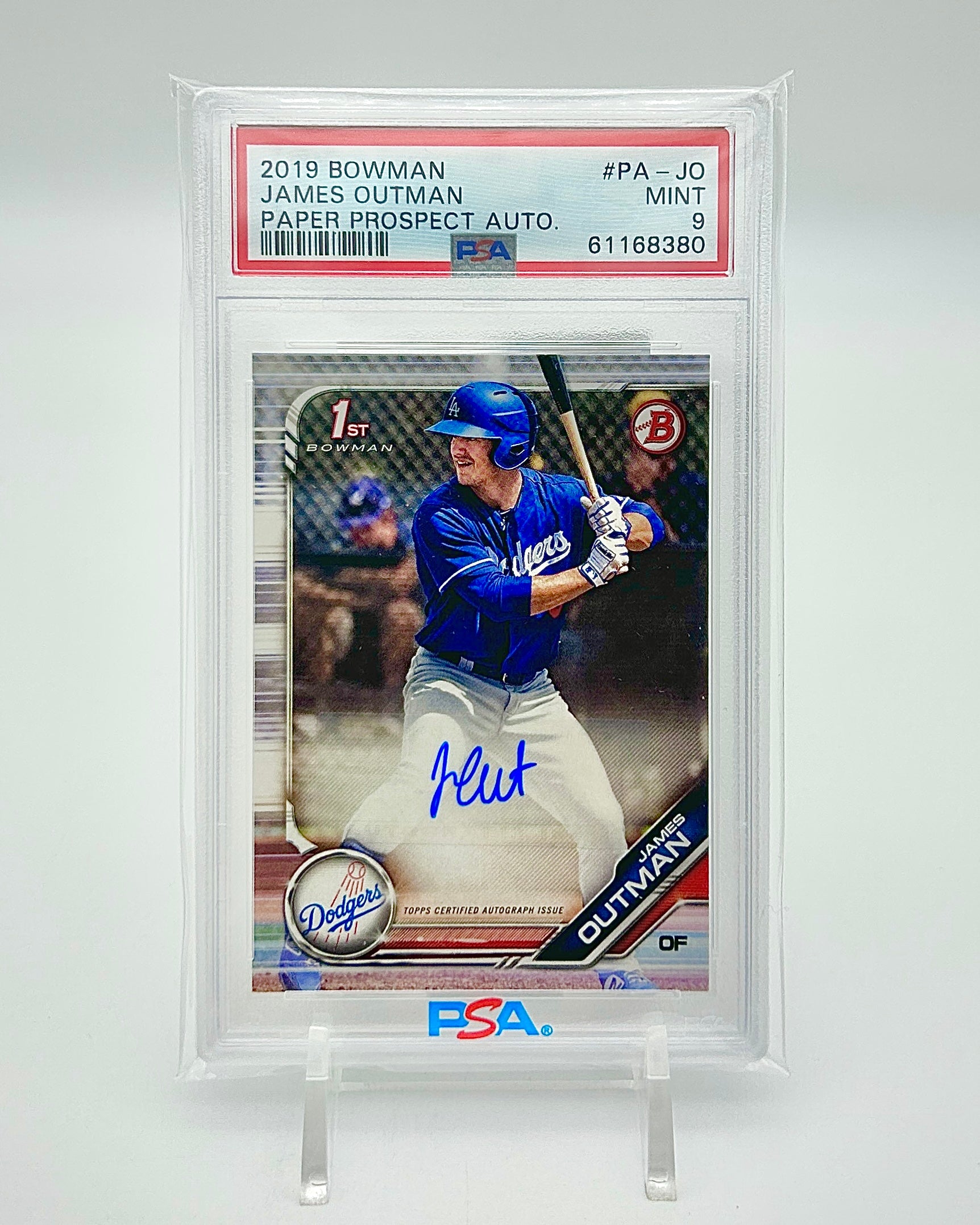 2019 Bowman James Outman 1st Bowman Auto