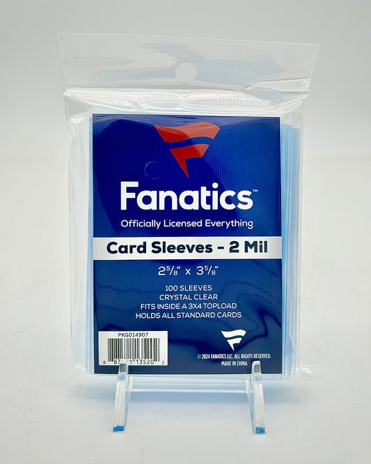 Fanatics Soft Sleeves 100 Count