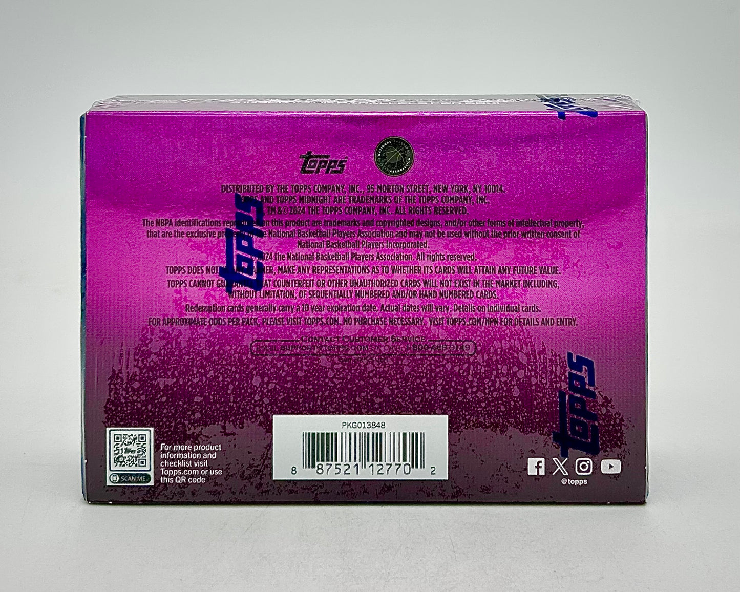 2023-24 Topps Midnight Basketball Hobby Box