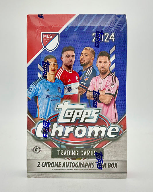 2024 Topps Chrome MLS Soccer Hobby Box