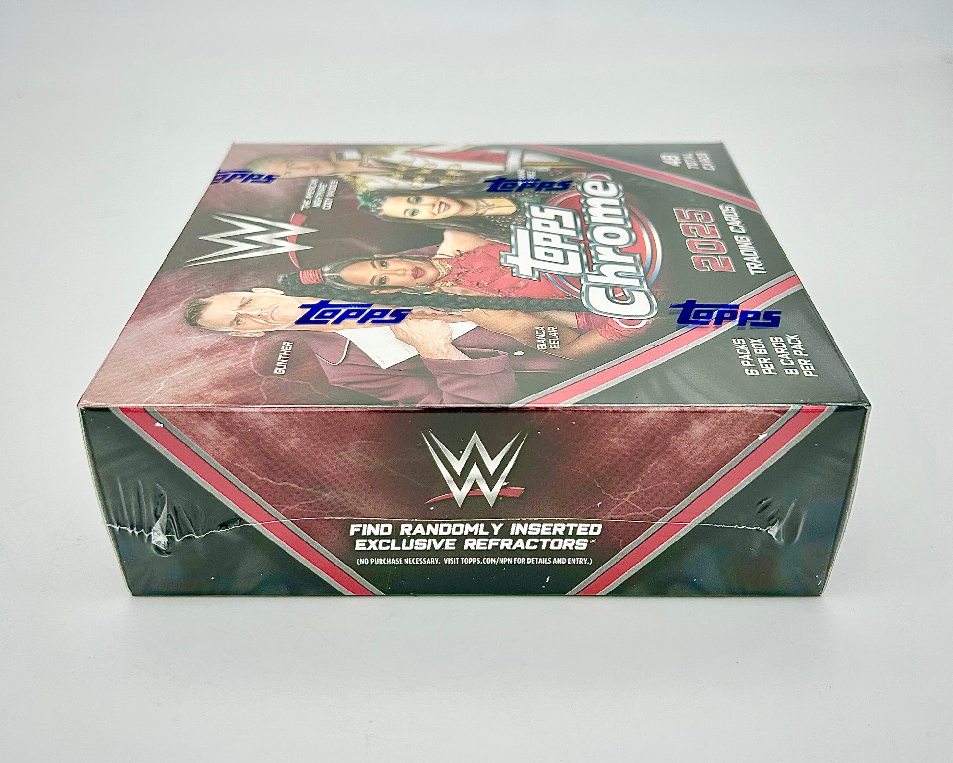 2025 Topps Chrome WWE Mega Box