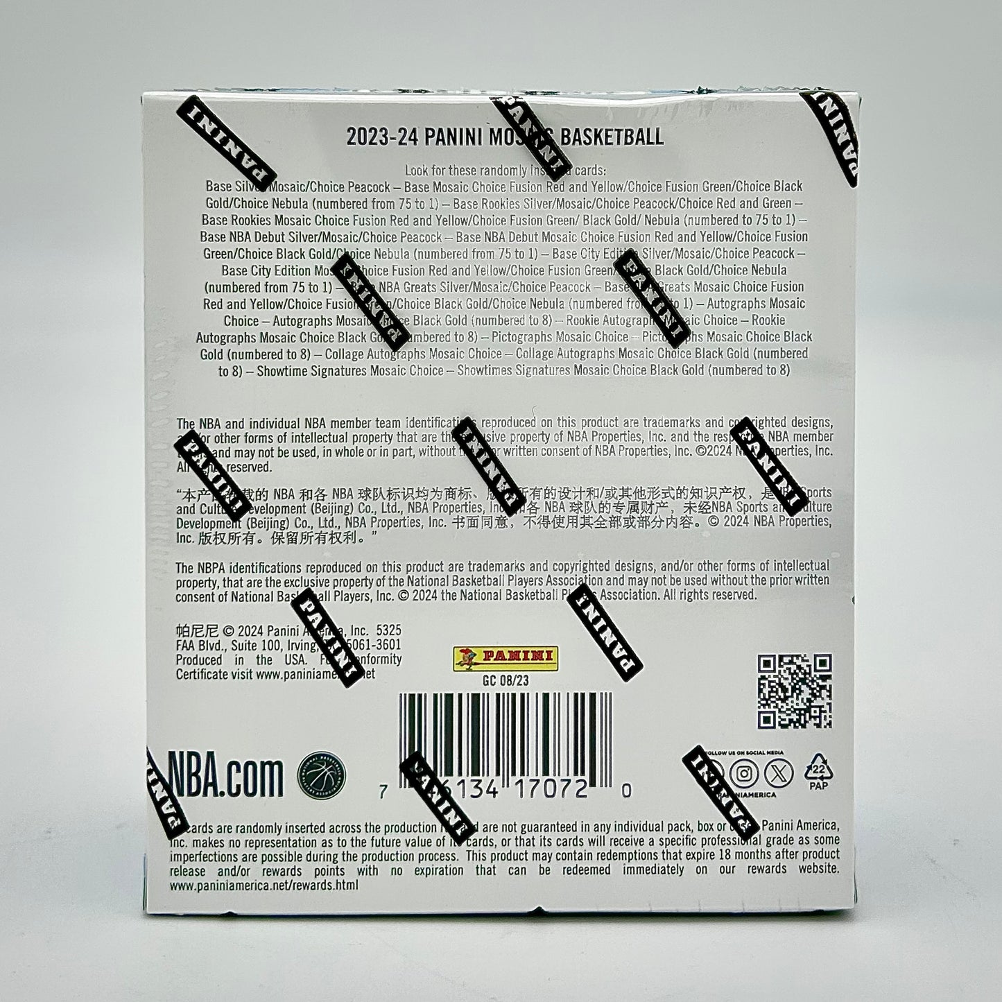 2023-24 Panini Mosaic Basketball Choice Box