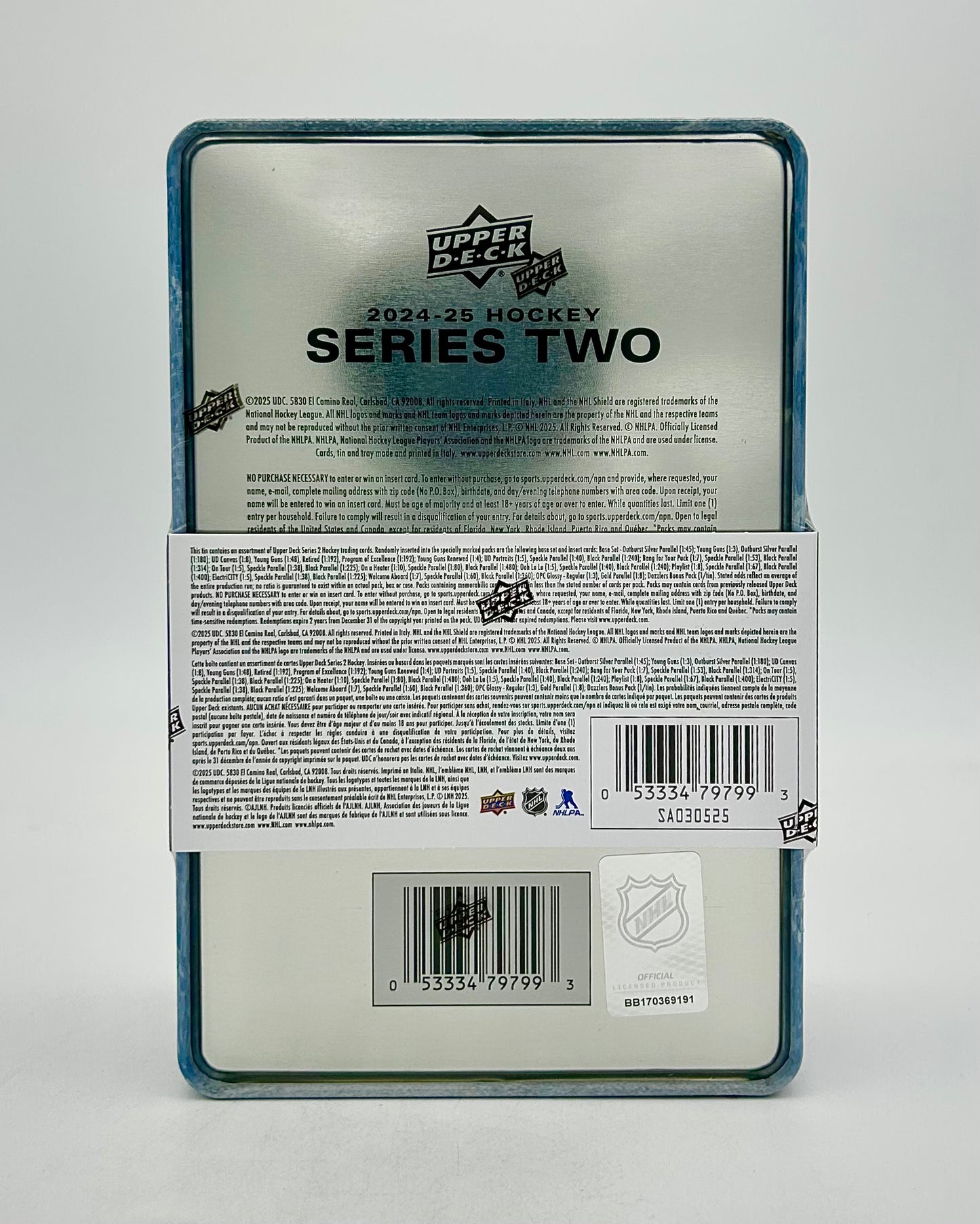 2024-25 Upper Deck Series 2 Hockey Tin