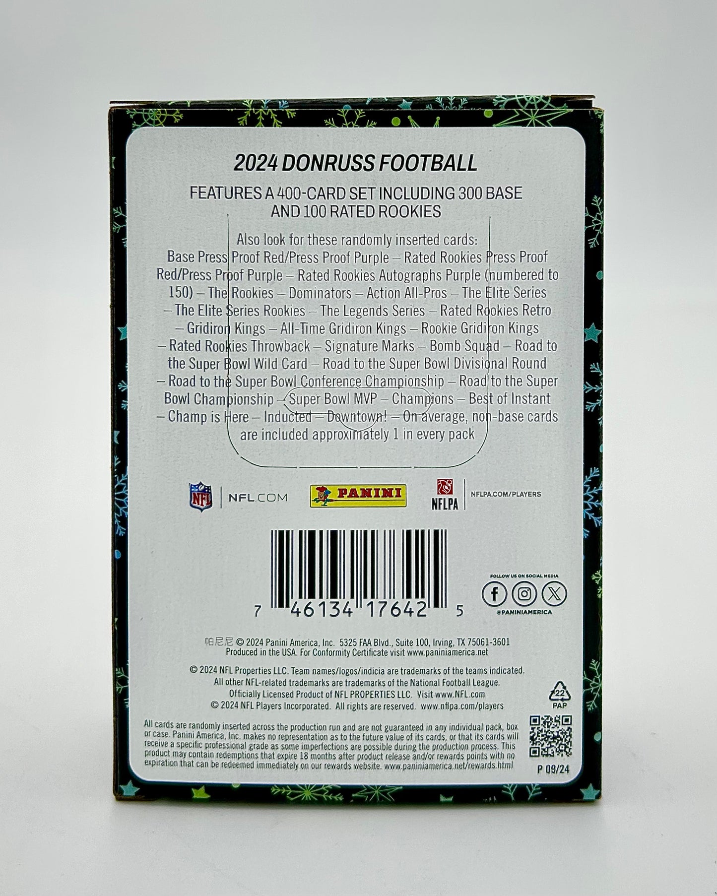 2024 Panini Donruss Football Winter Tin
