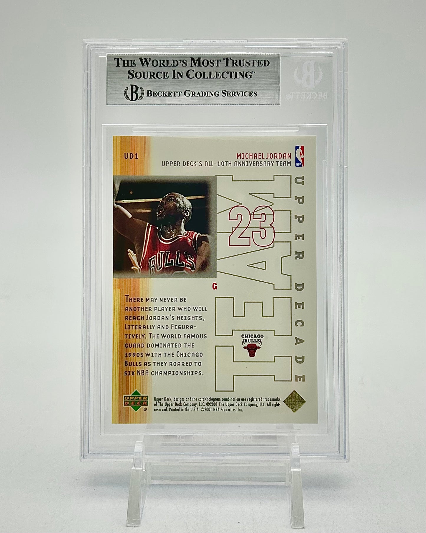 Upper Deck Upper Michael Jordan