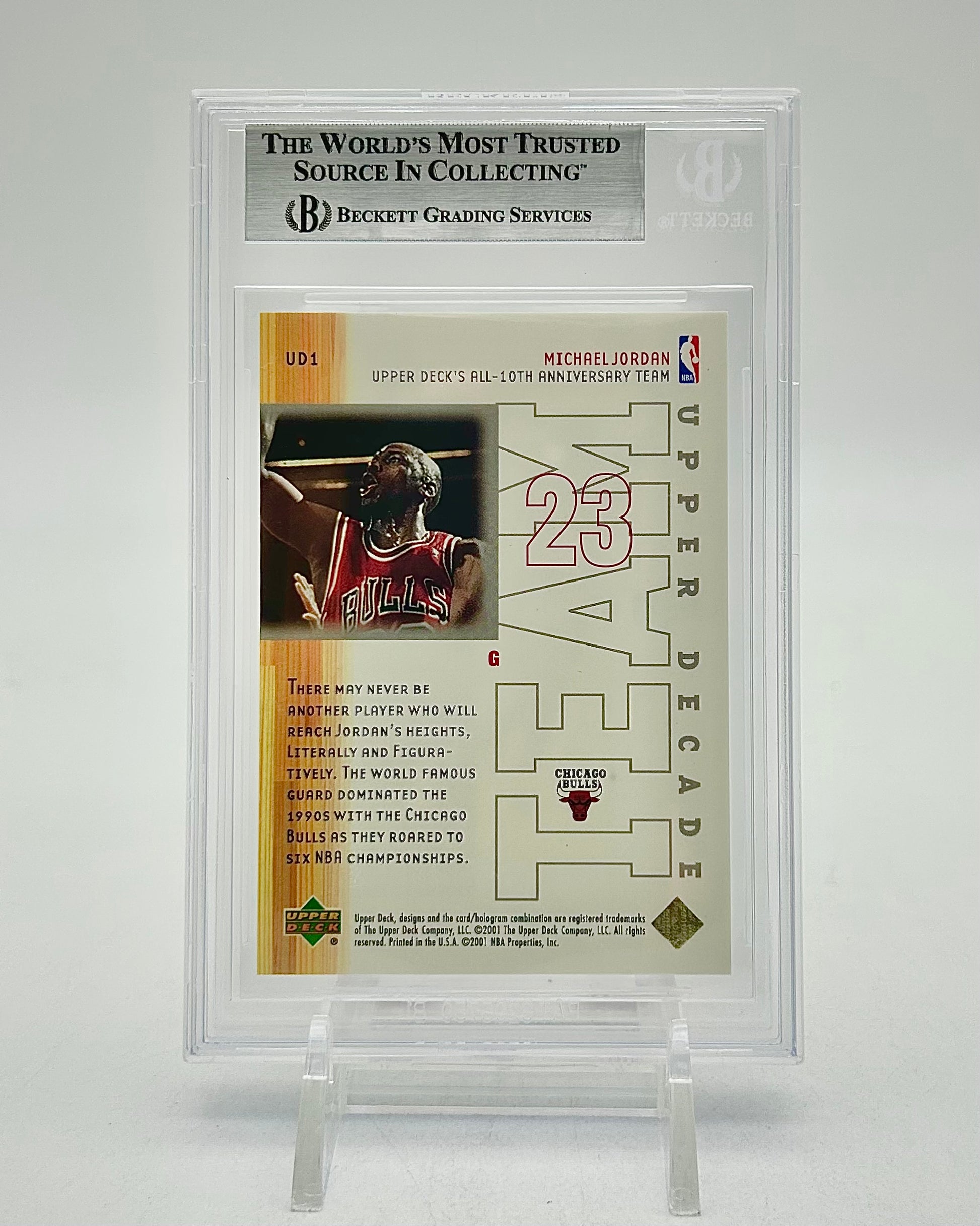 Upper Deck Upper Michael Jordan